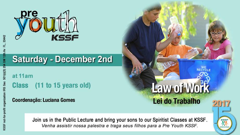 KSSF... - KSSF Kardecian Spiritist Society of Florida