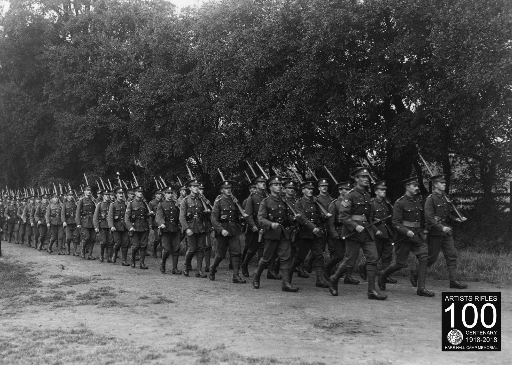 Artists Rifles... - Artists Rifles Hare Hall Memorial