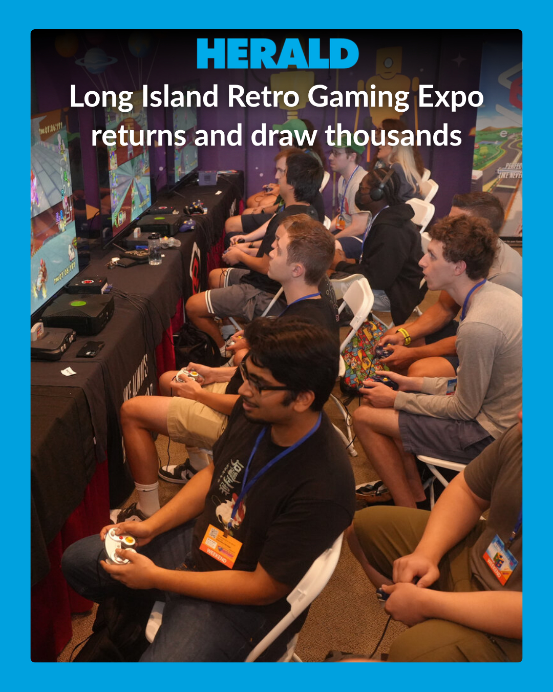 popo Long Island retro gaming expo draws thousands