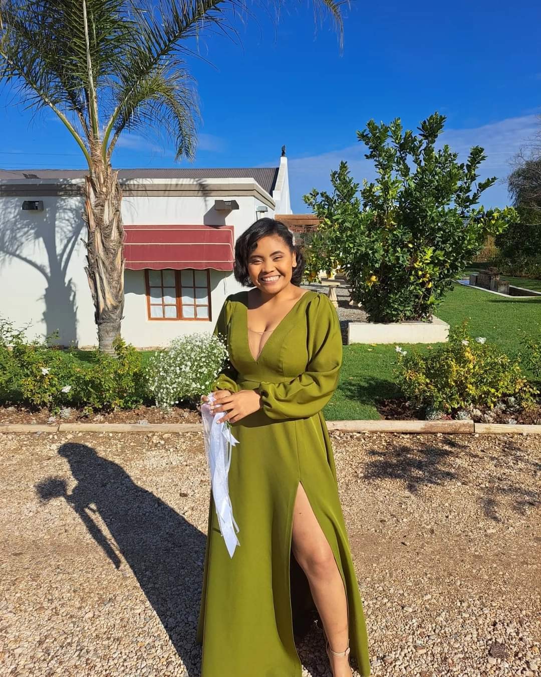 olive green color combination dress and red bridesmaid combination? oversize top