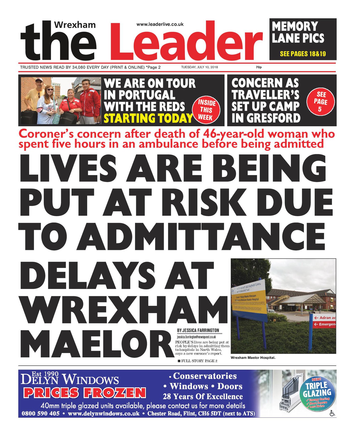 Leader Live - Today's Wrexham Leader. Don't miss your copy.