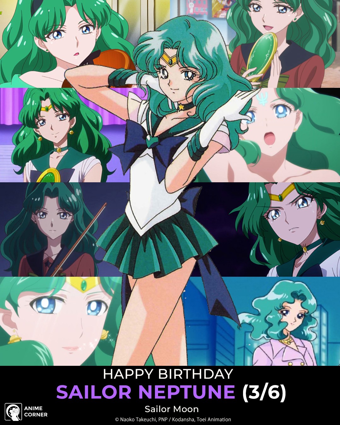 Anime Corner News - Happy birthday to the lovable Michiru Kaiou, who is ...