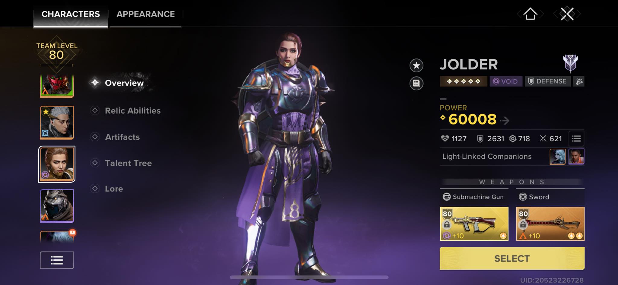 Destiny: Rising Official Group | Got both my favorites to 60k I can ...