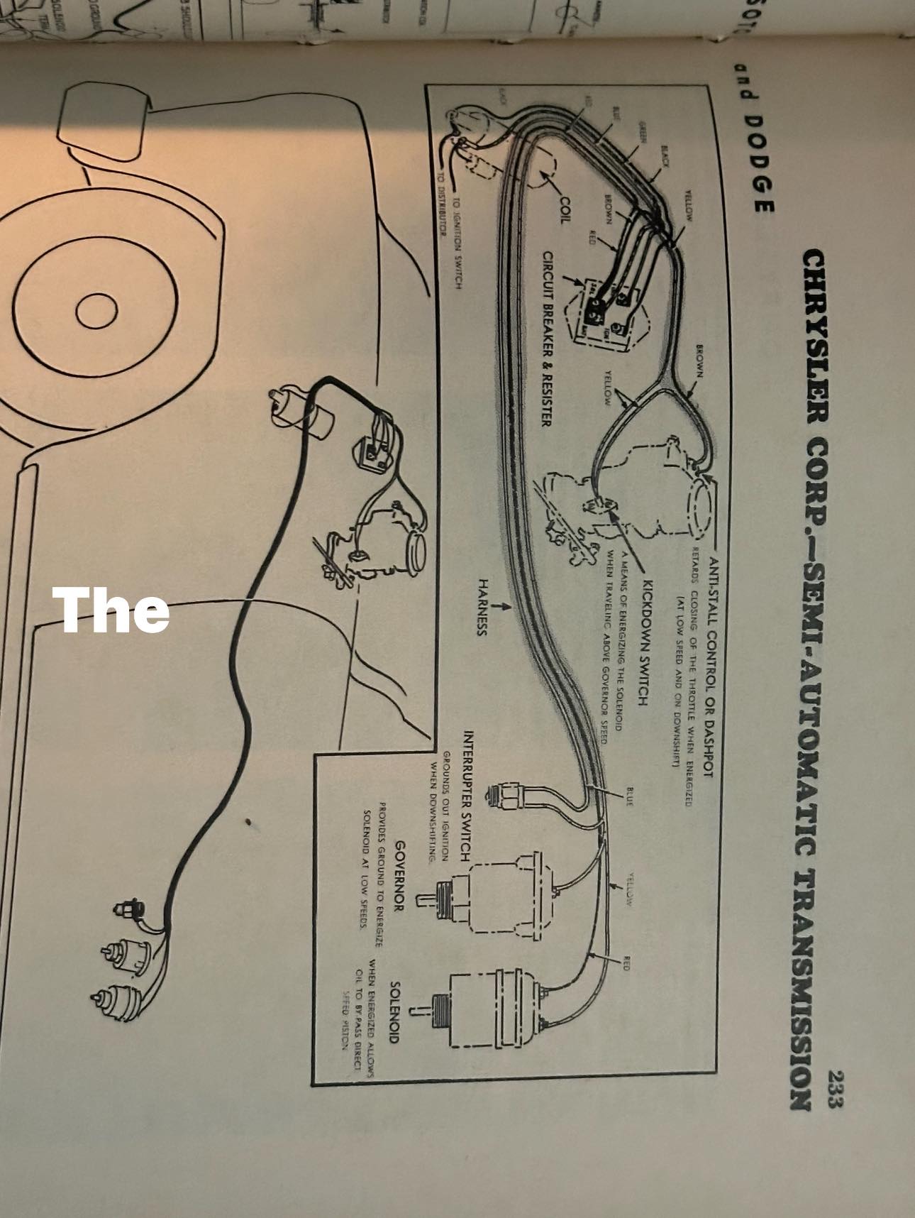 1975 MoPar RWD Car Repair Manual Original