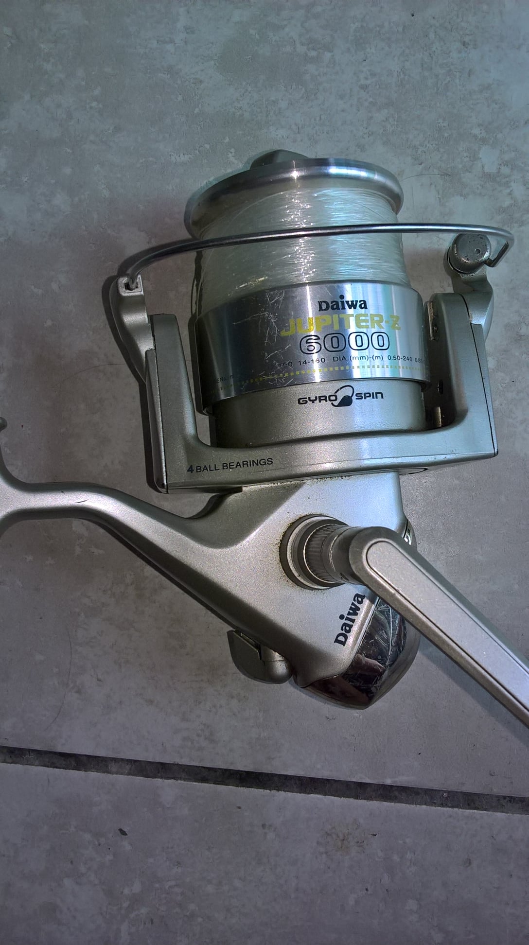 daiw jupiter5000 rod reel Vintage Daiwa JupiterZ 2550 Spinning  Reliable Twist Buster  co-Dpt Montral The Air Rotor System is 15 percent lighter than comparable rotors and well balanced for smooth positive retrievals Daiwa Jupiter Daiwa Open Face