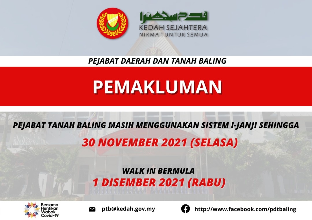 Pejabat Daerah Dan Tanah Baling