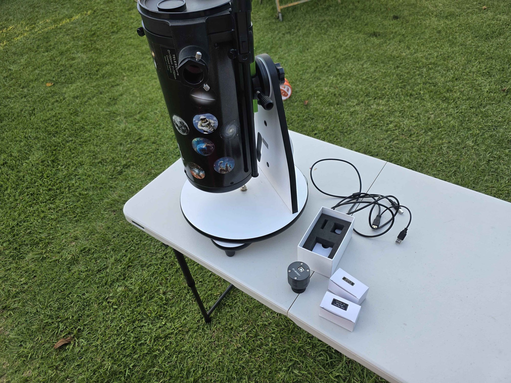 Skywatcher heritage 150p + astro camera + 2 brand new unopened lenses ...