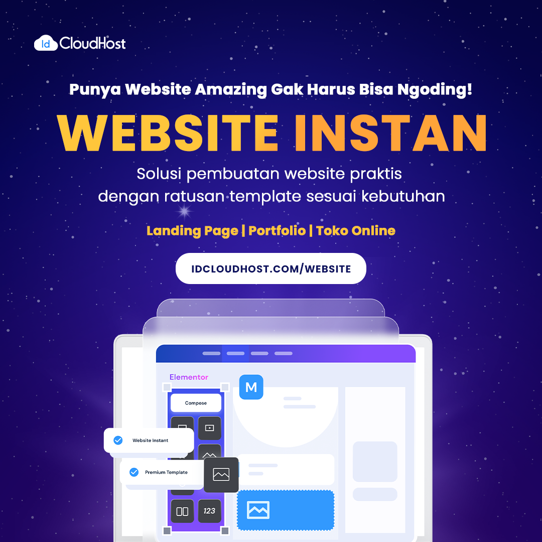 IDCloudHost - MILIKI WEBSITE SECARA INSTAN, TANPA...