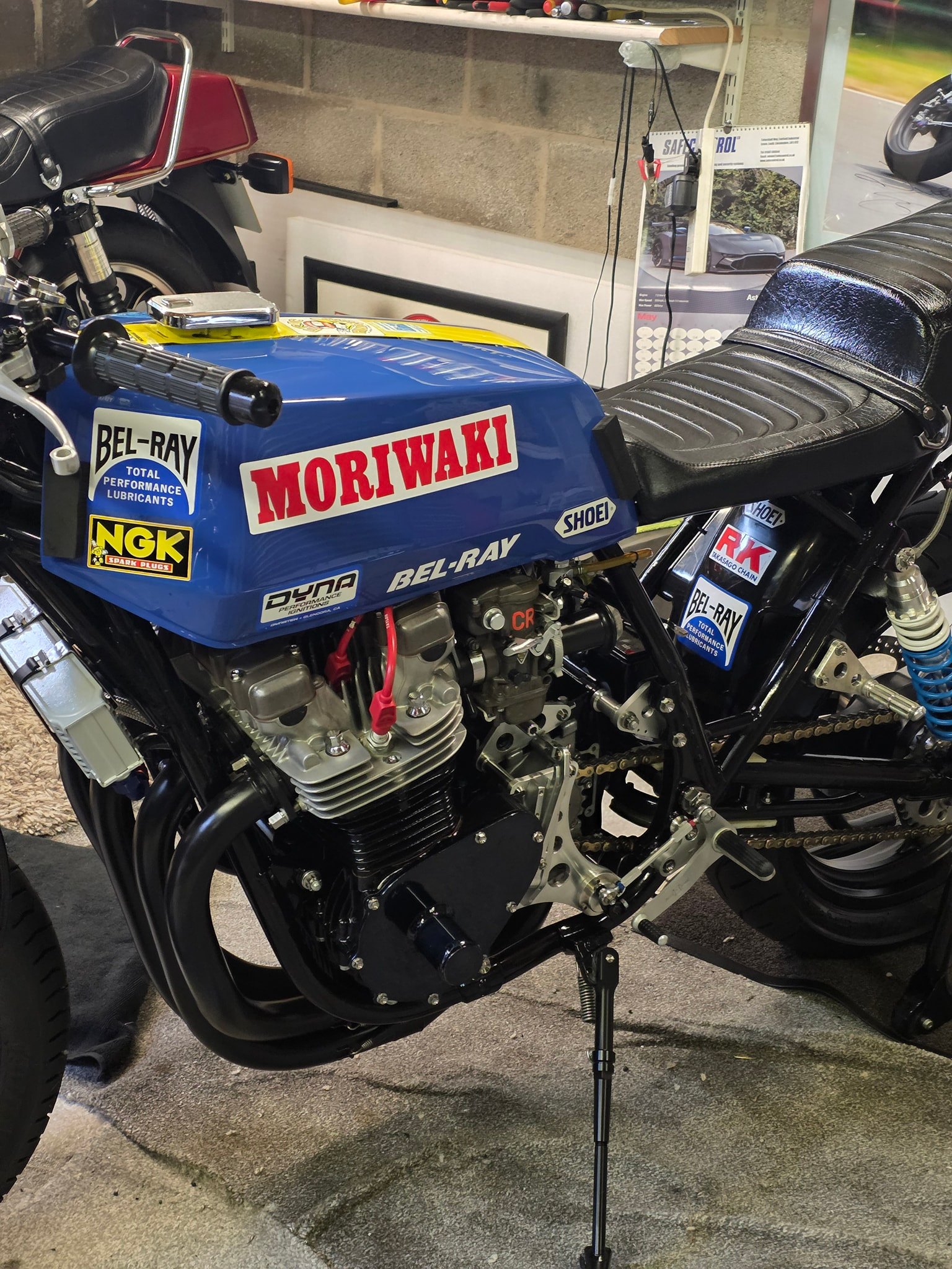 Old school muscle,monster moriwaki kawasaki