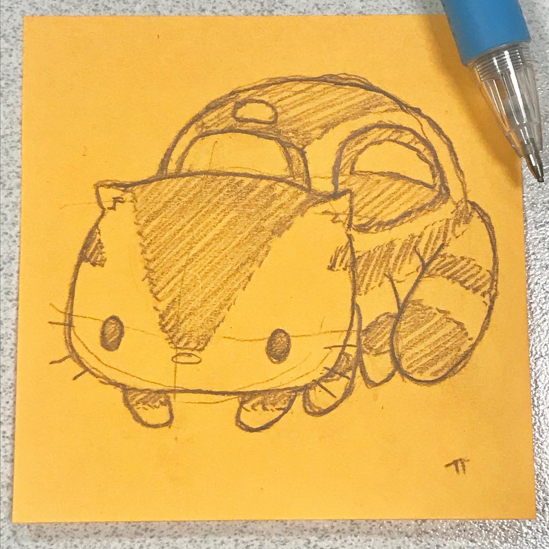 Tinat8m Art Still Need To Watch Mei And The Kittenbus Sketch Dailies Catbus Nekobus Ghibli Totoro Hayaomiyazaki Facebook