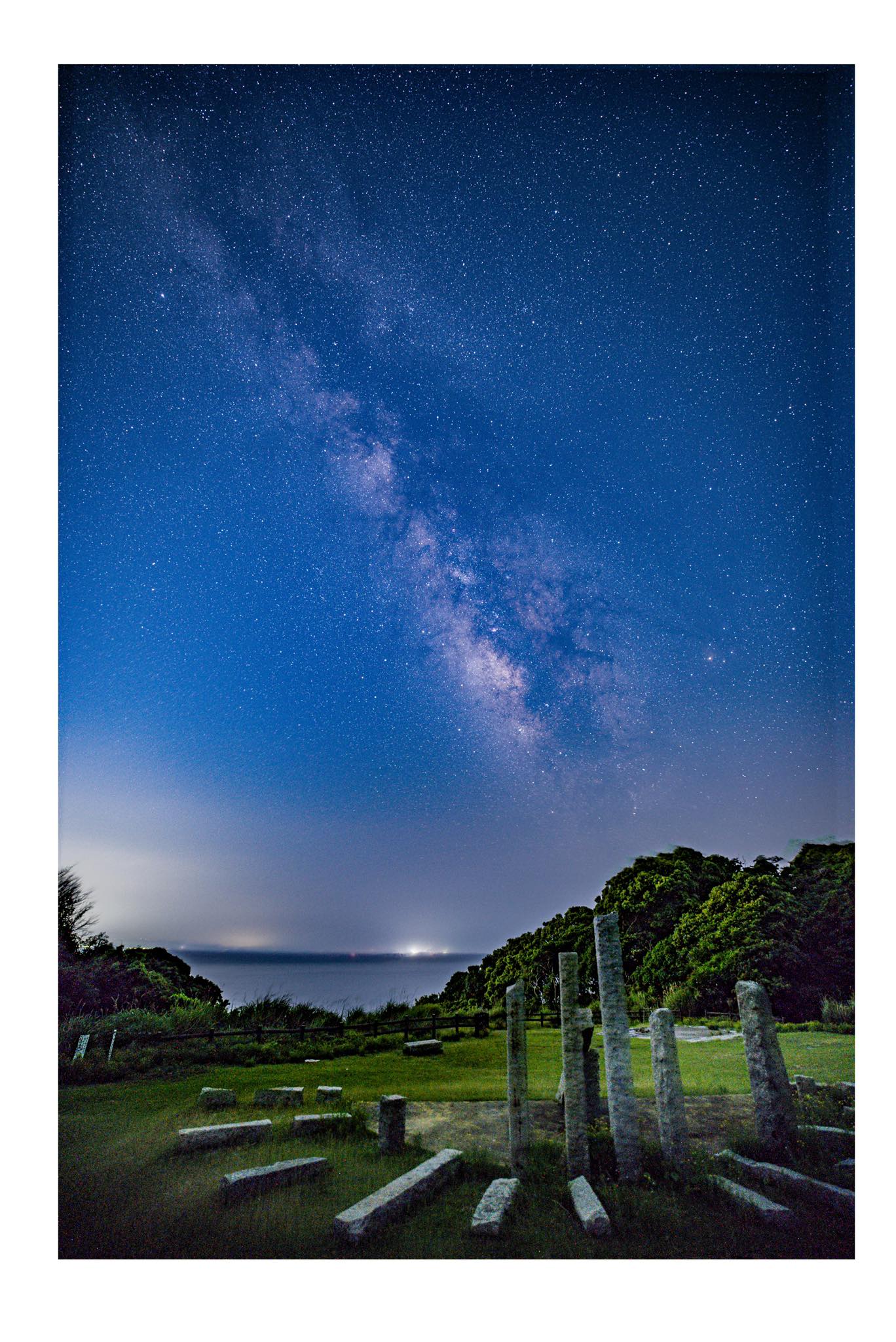 忘れ去られたような場所で 天の川。 2025年6月5日 SONY α7 III シグマ 