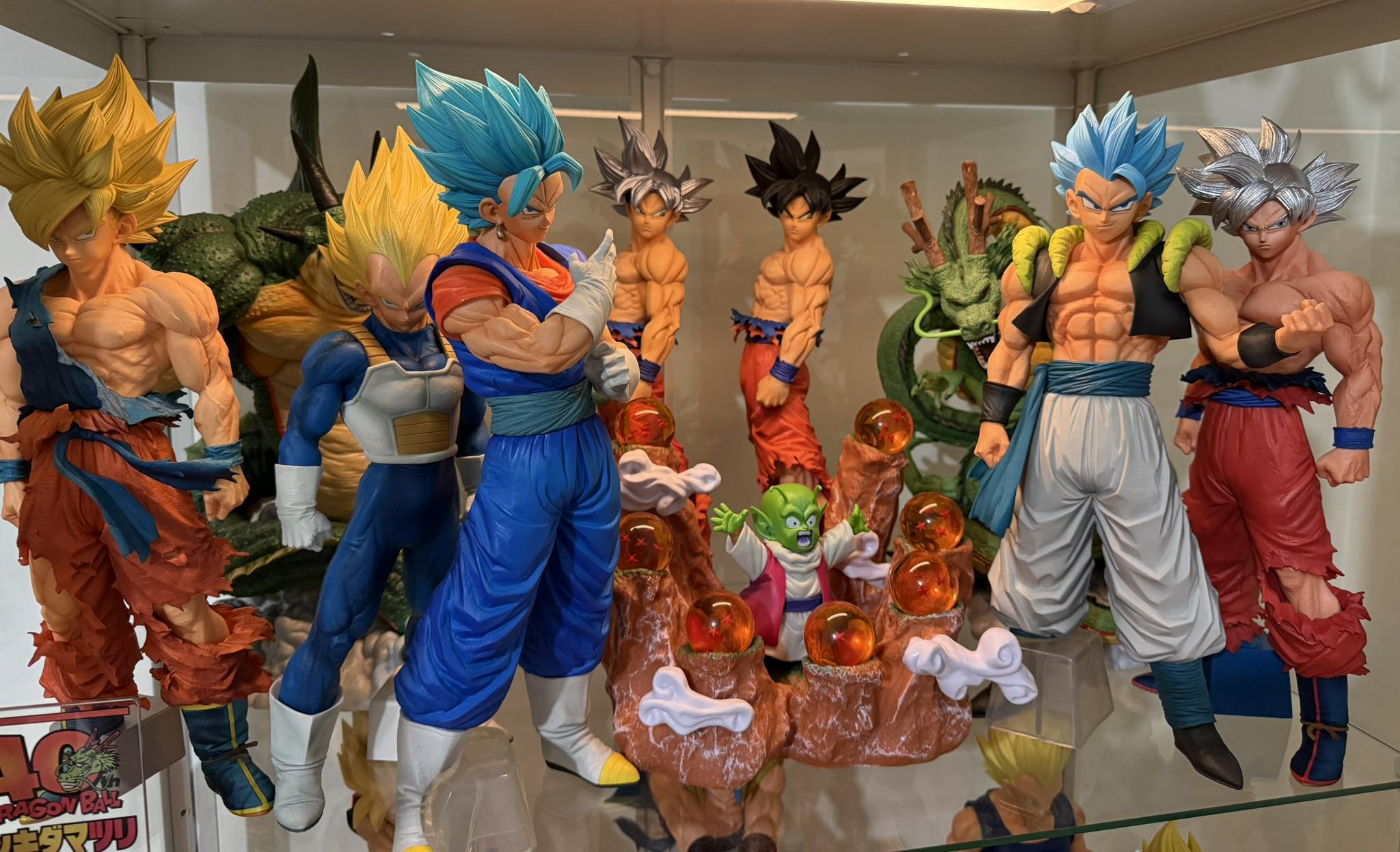 Dragon Ball figure collection with SMSp and Extreme Saiyans