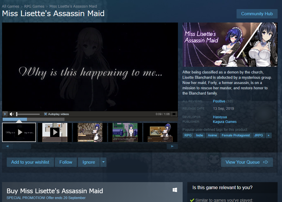 HRPG Enthusiast - Kagura Games just released new game...