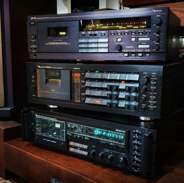 Nakamichi CR-70, Nakamichi Dragon & Nakamichi 680ZX stereo