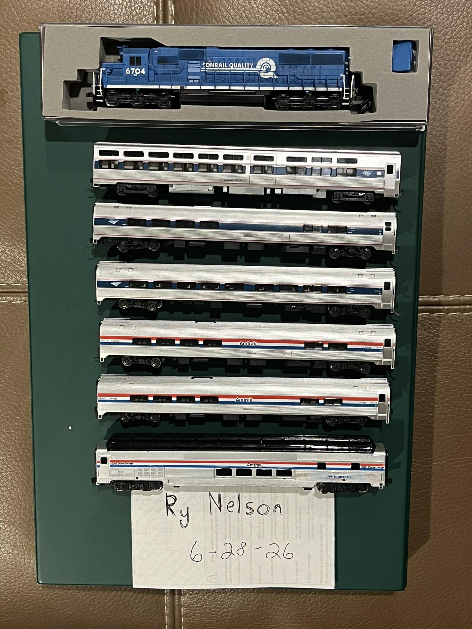Kato N scale CB&Q F3A/F3/B Diesel analog units (Chicago,Burlington