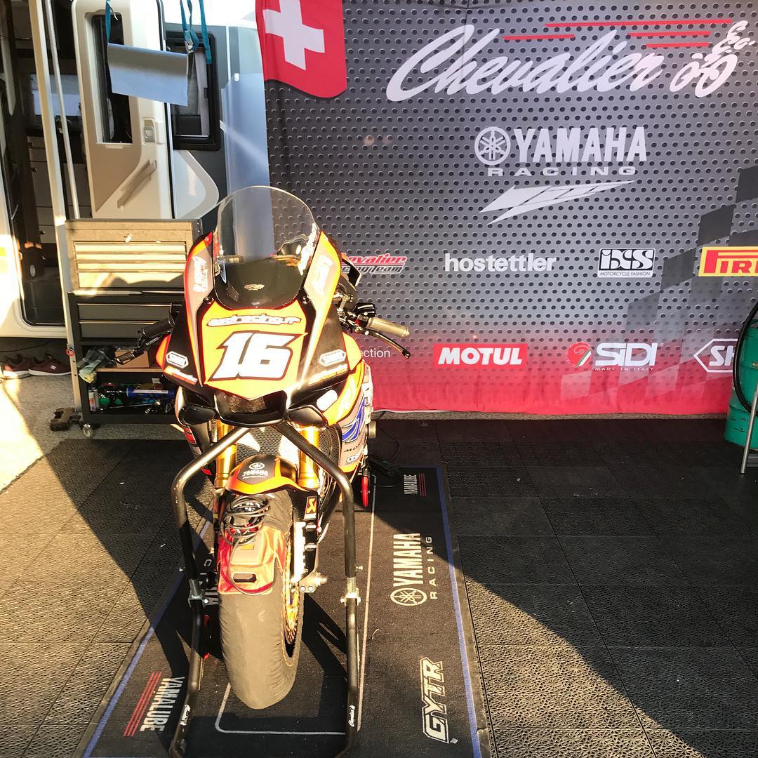 Garage - Notre pilote David Chevalier est partis ce soir pour ses deux ...