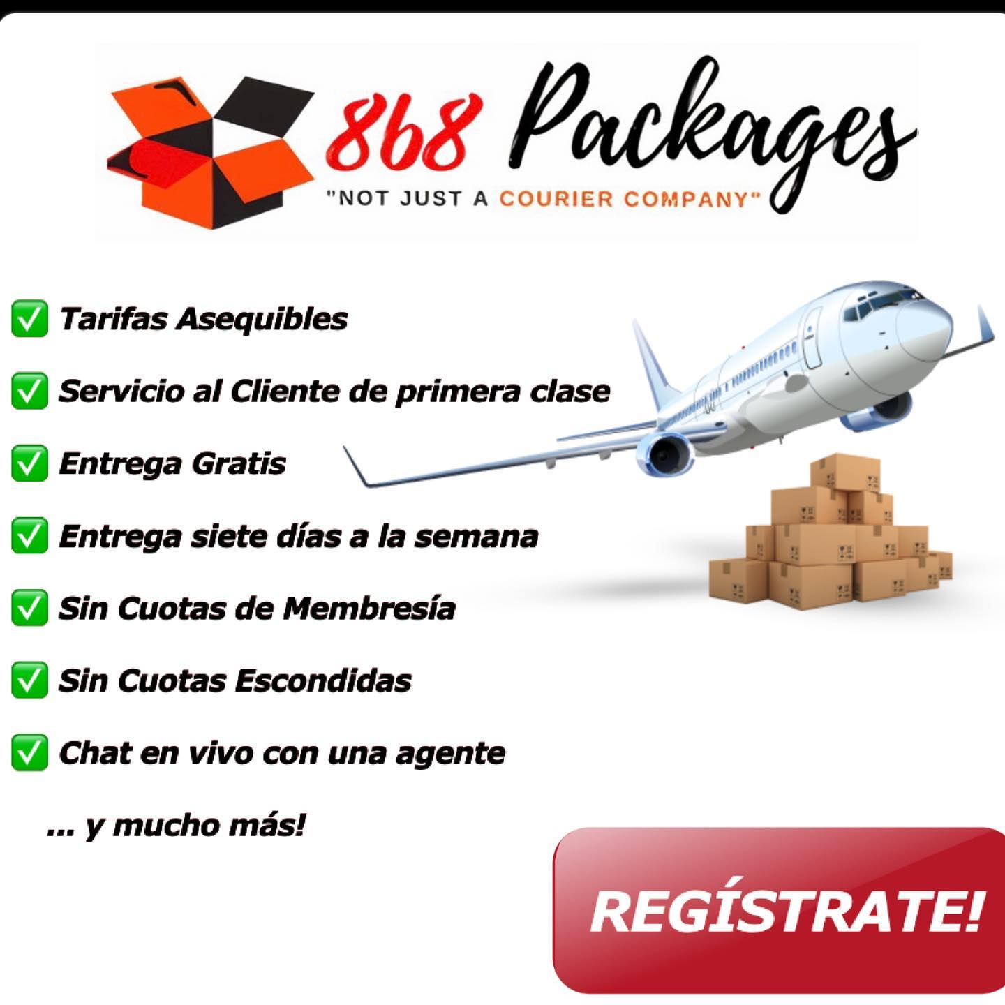 868 Packages - ️ Permítanos ayudarlo a enviar sus paquetes a Trinidad ...