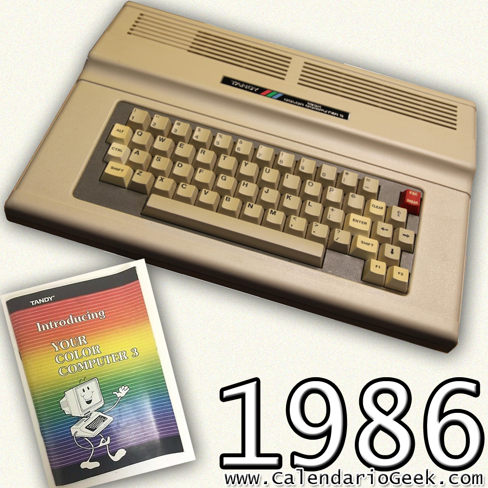 Calendario Geek - #CalendarioGeek - Tandy, junto a Sharp e... | Facebook