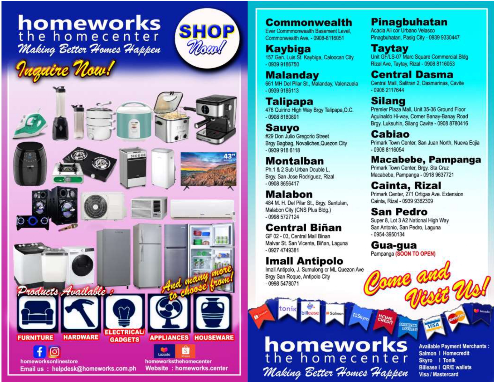 Home Works the Homecenter | Quezon City