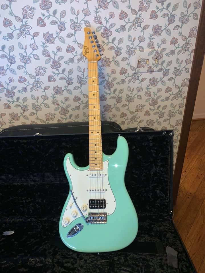 My new ( second hand ) Suhr classic T (2002) - I'm the third owner