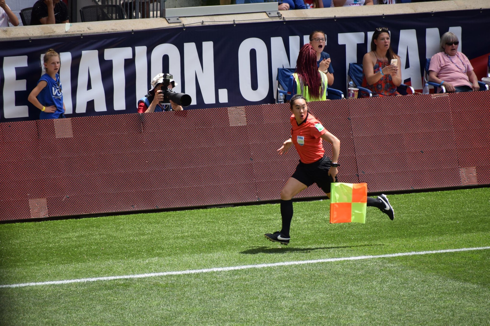 Referee Abroad - Marie-Han Gagnon was one of the first...
