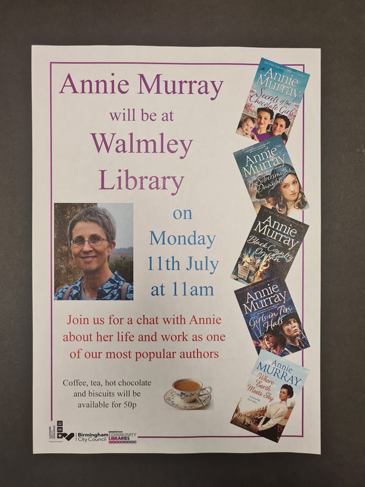 Walmley Library - Meet Annie Murray at Walmley Library on...