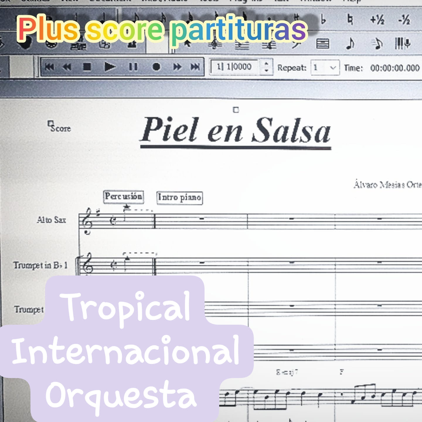 🎶#partiturasdesalsa🎶... - PLUS score Partituras | Facebook