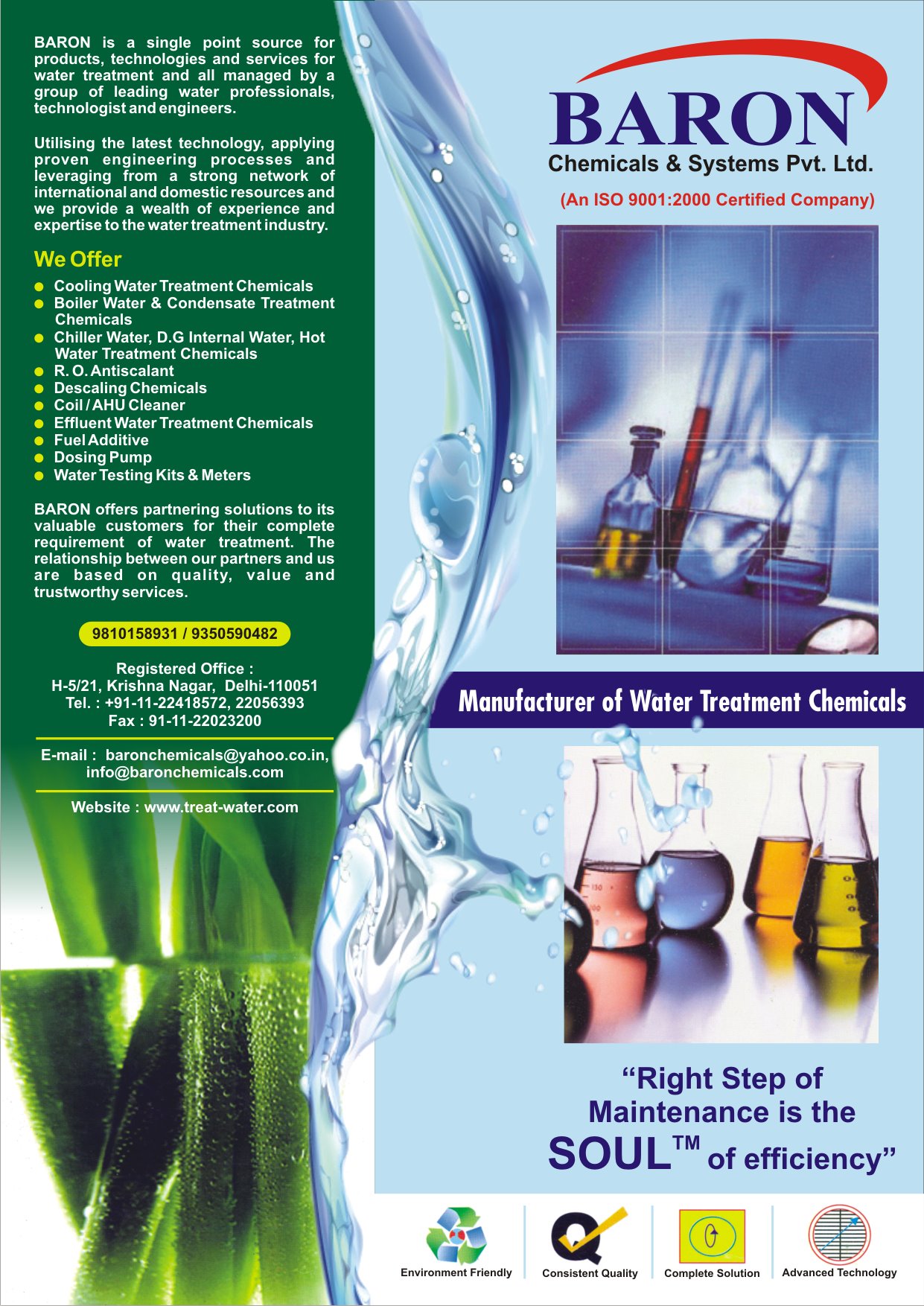 Baron Chemicals & Systems (P) Ltd.