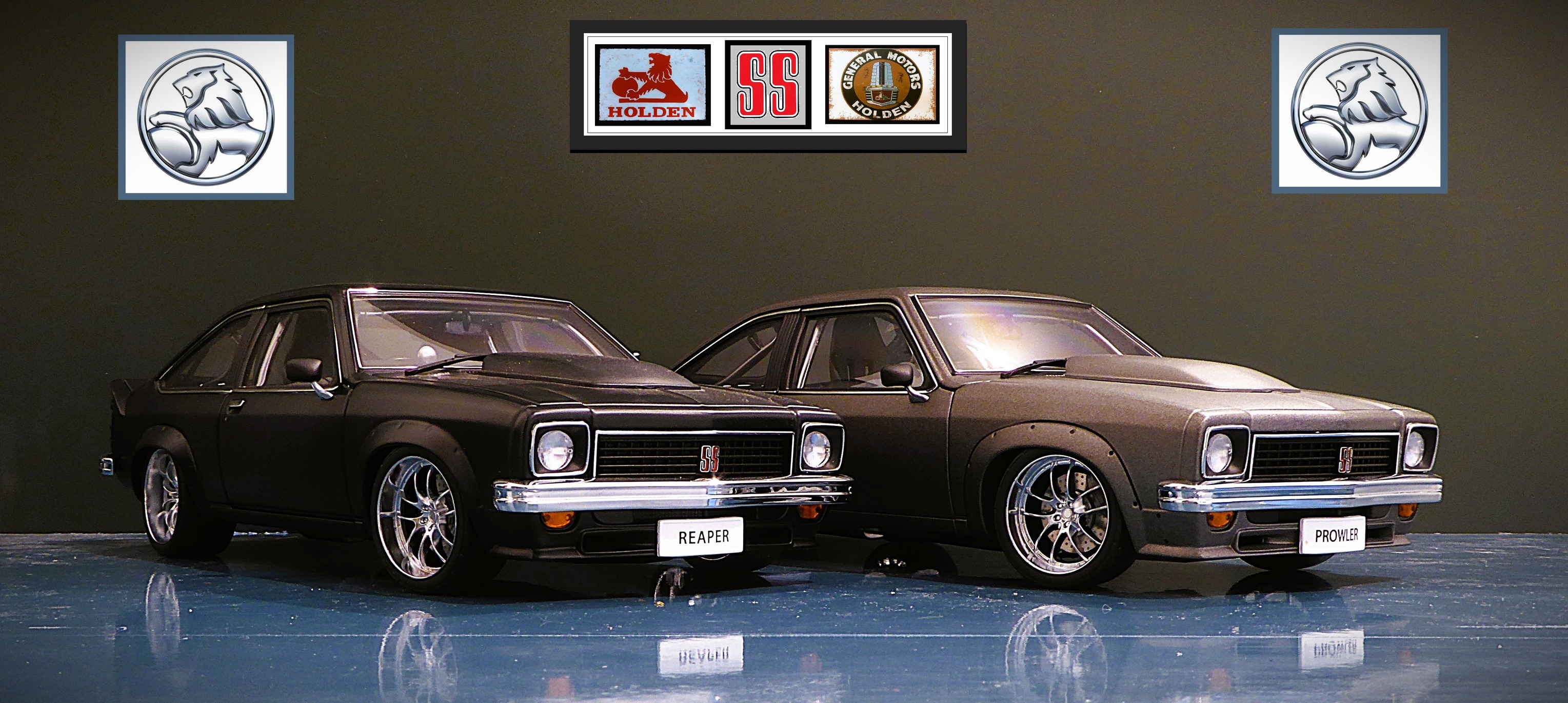 Modified 1:18 Autoart LX SS A9X Torana in Flamenco Red