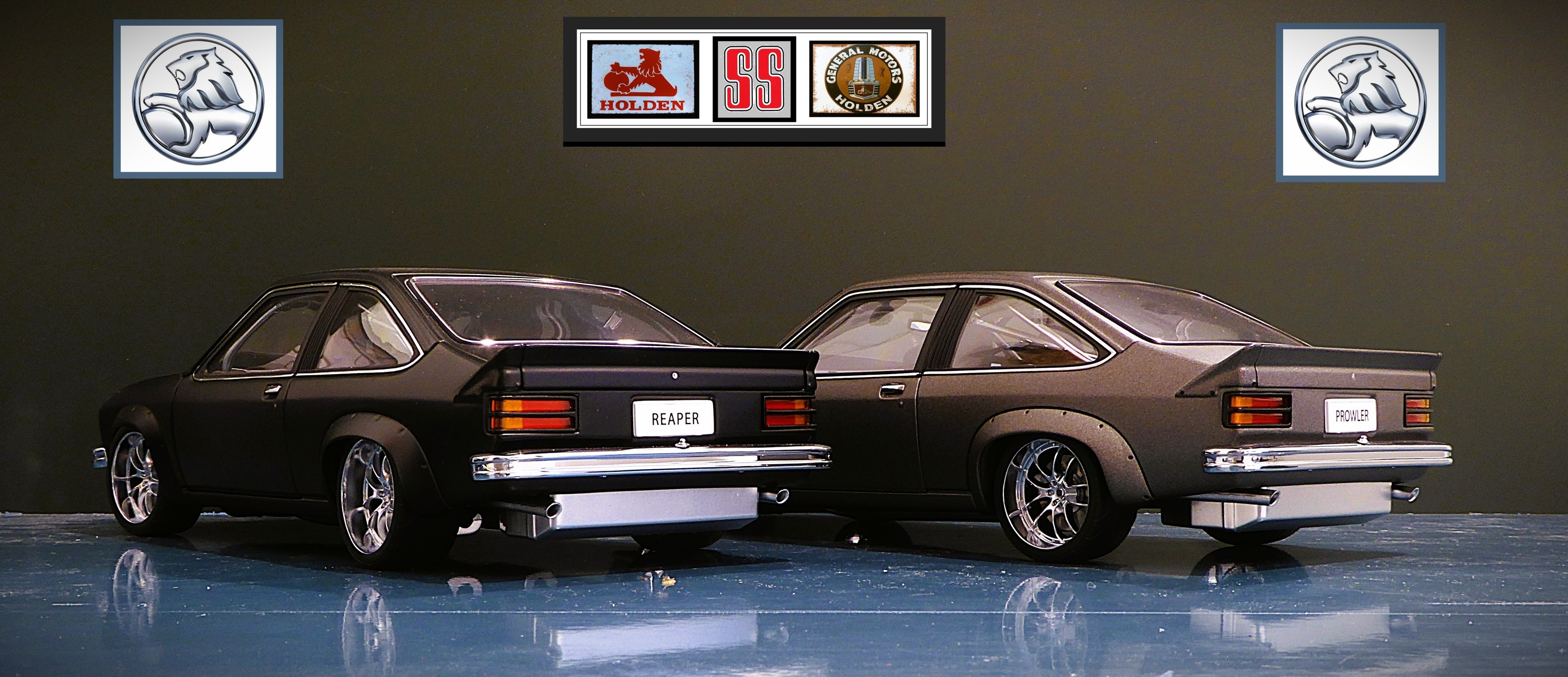 LX Torana SS A9X 1:18 model in Tuxedo Black