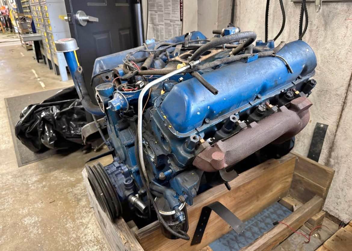 1966 Lincoln Big Block 462 MEL V8 + Automatic Transmission – Running ...