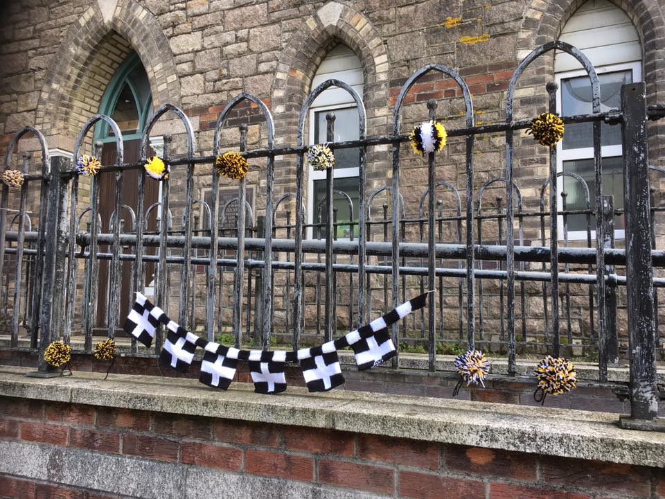 The hall railings are... - Gunnislake St Piran’s Festival