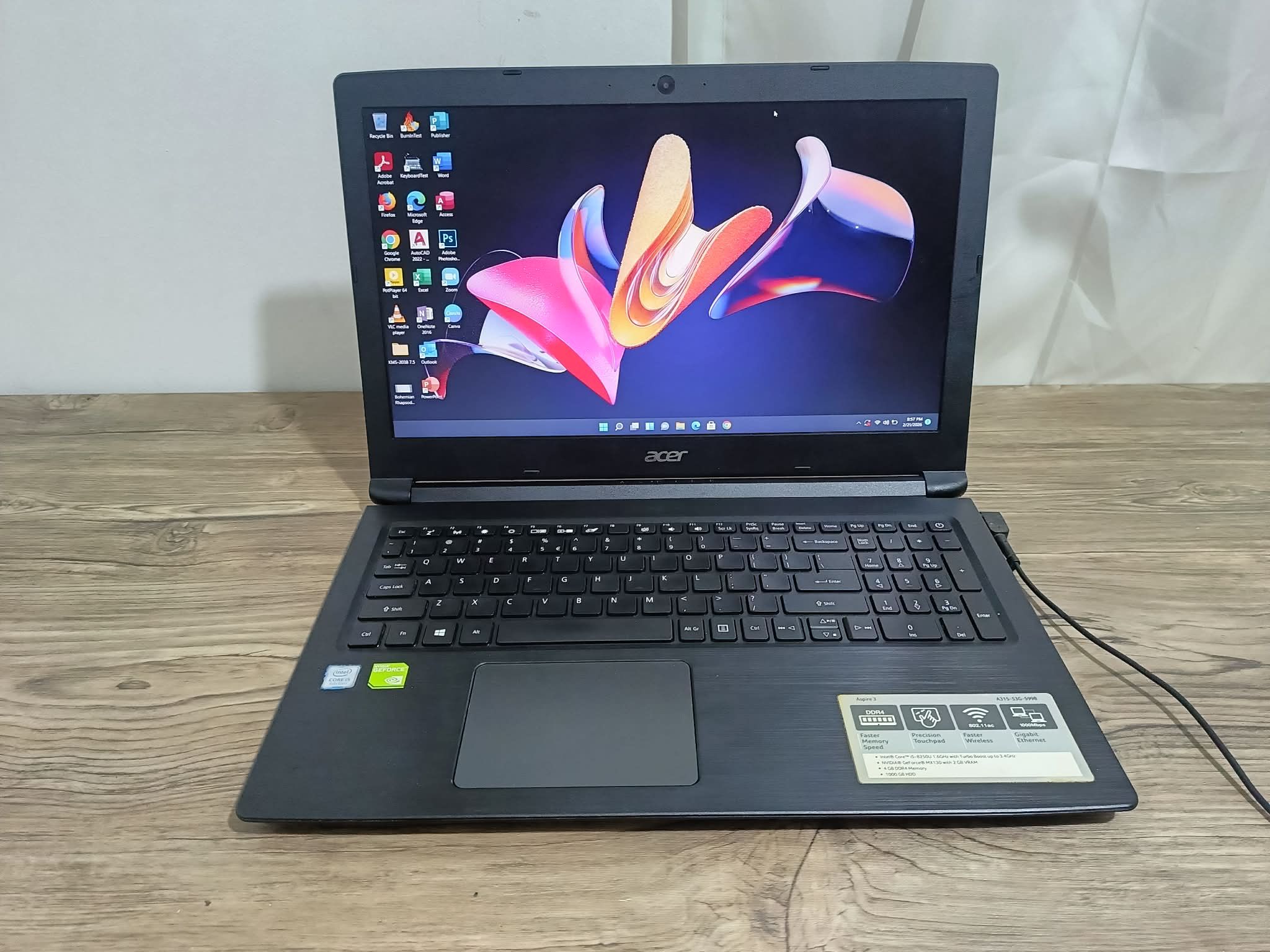 NEC VersaPro VB-5 intel core i5-8265u 8th gen (1.6–1.8ghz) 8gb
