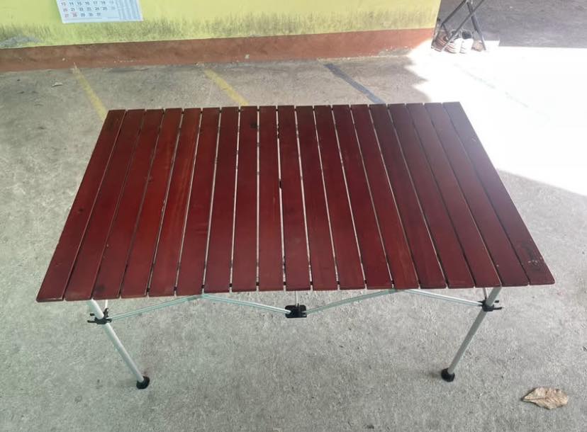 ขออนุญาติแอดมินครับ Coleman JP Natural Wood Roll Table 110 23501