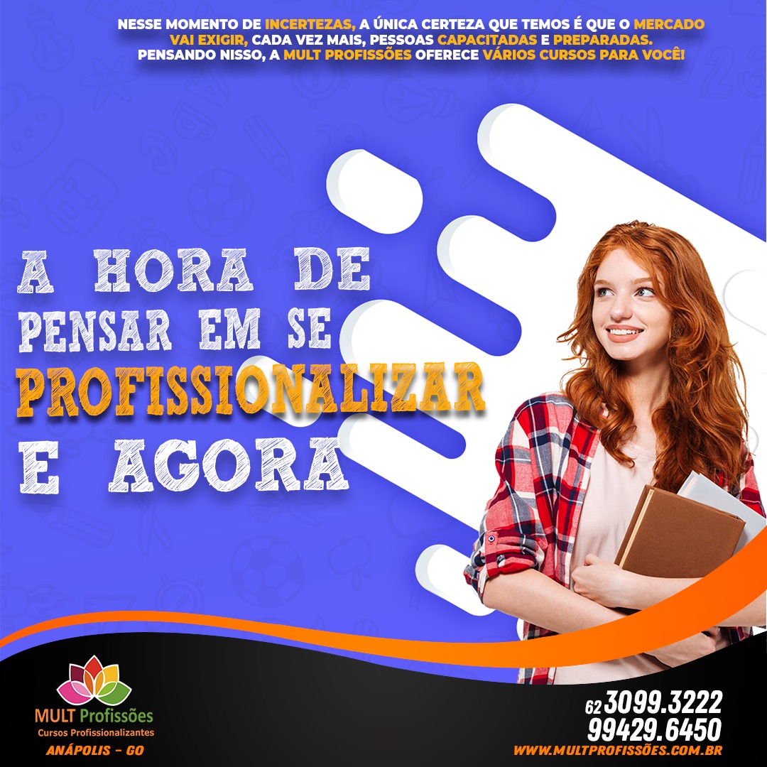 Mult Profissões Anápolis - É preciso se programar e estudar de maneira ...