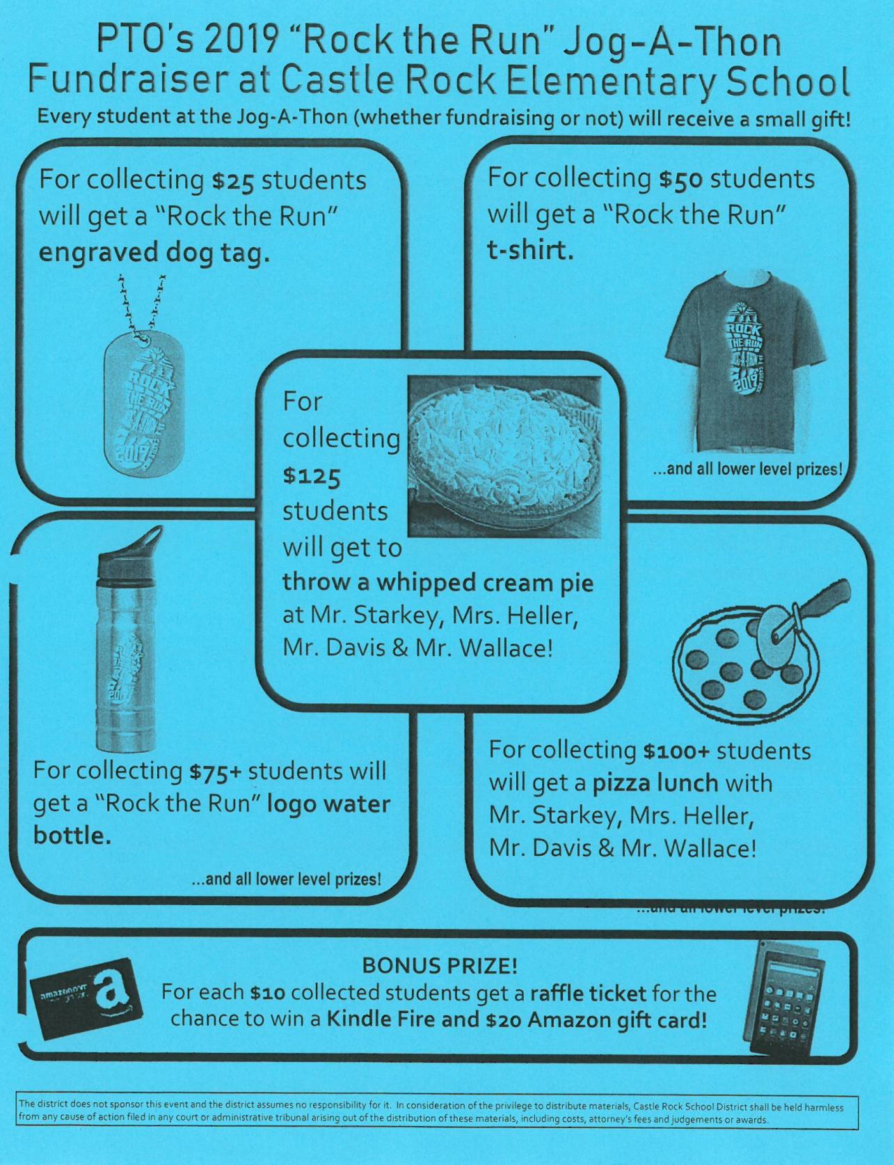 Castle Rock PTO - Check out these PTO Jog-A-Thon flyers...