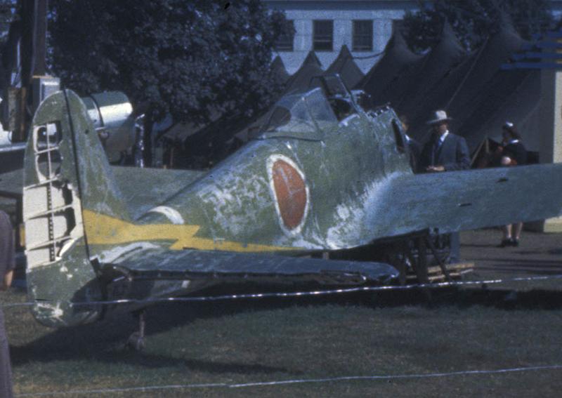 Japanese Ki-43 in the sights!