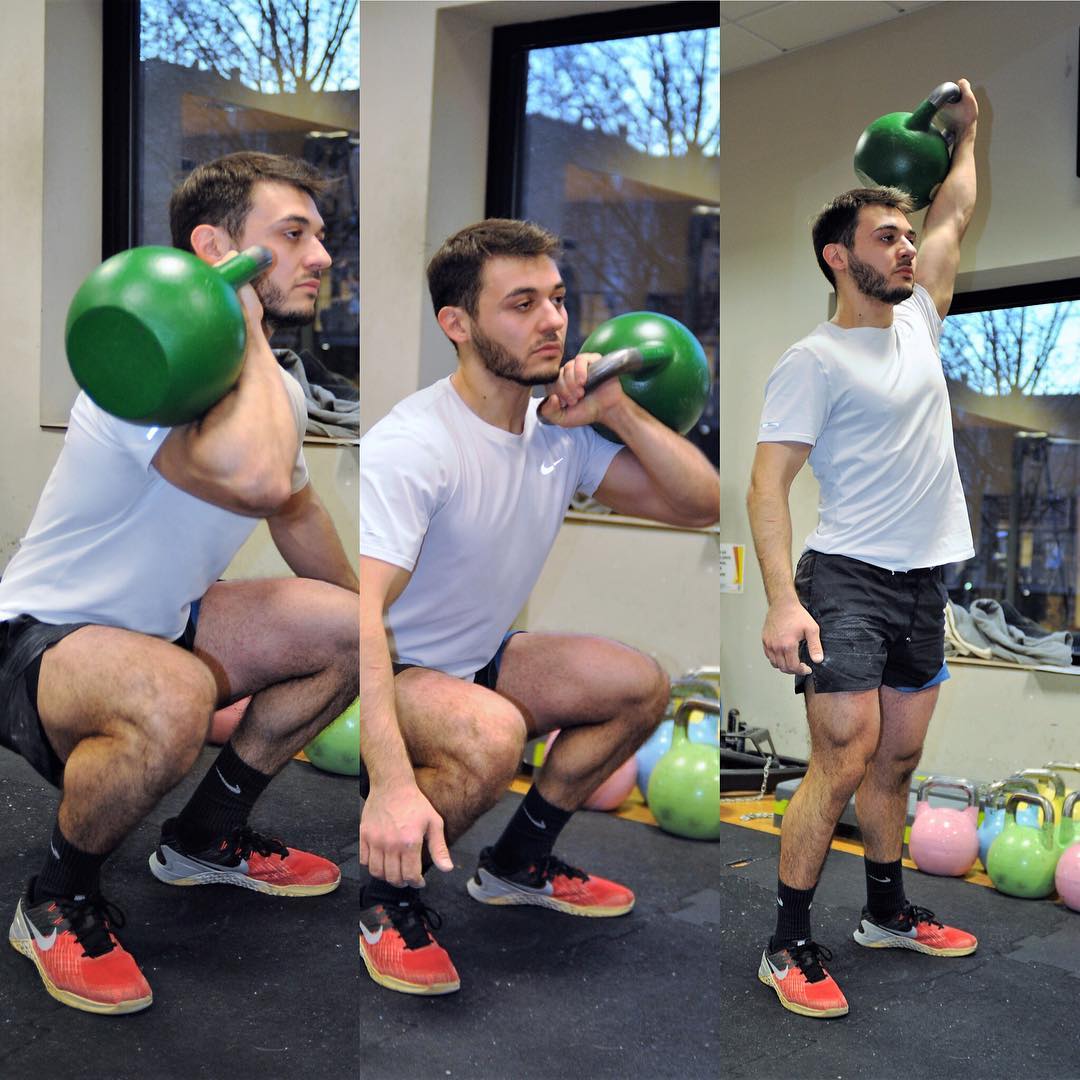 Set Kettlebell 3 Pezzi In Cemento 5-10-15 Libbre – Per Fitness E Allenamento A Casa – SEGAWE