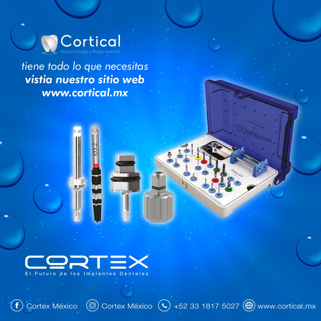 Cortical - Los instrumentos quirúrgicos como kits, fresas,... | Facebook