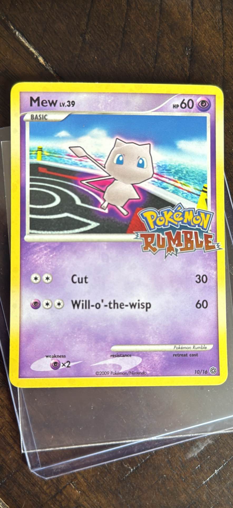 Pokemon Rumble Mew Lv.39 Pokemon Card 10/16 - Card Games - Archer Lodge ...