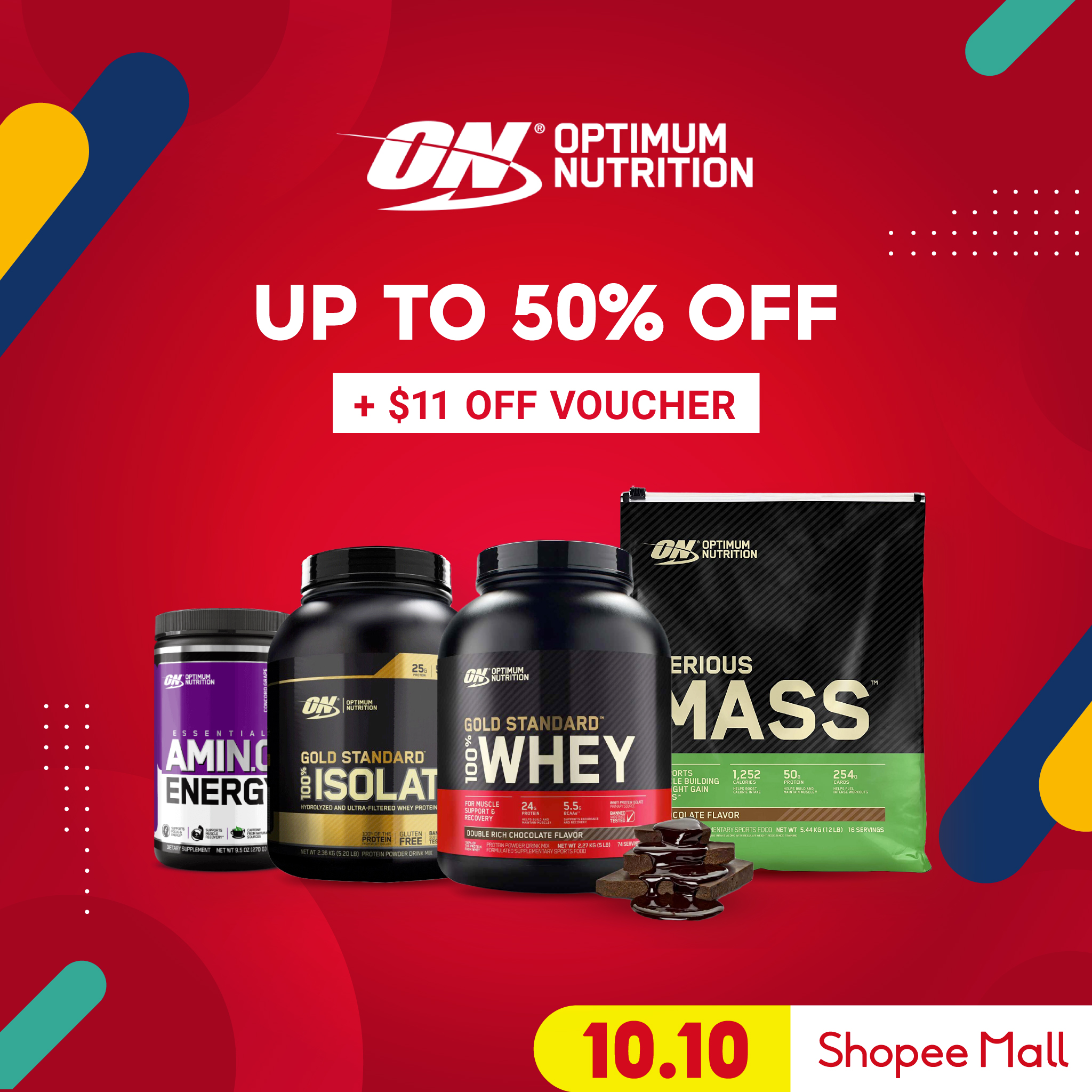 Win an Optimum Nutrition Gold Standard Whey Protein set (worth 