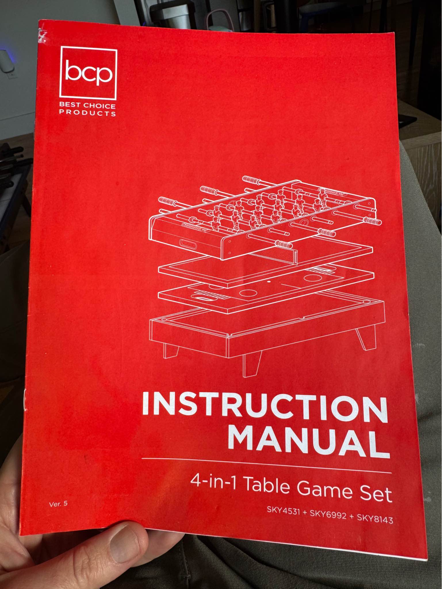 4 in 1 Game Table Fully Assembled barely used - Multi-Game Tables - Los ...