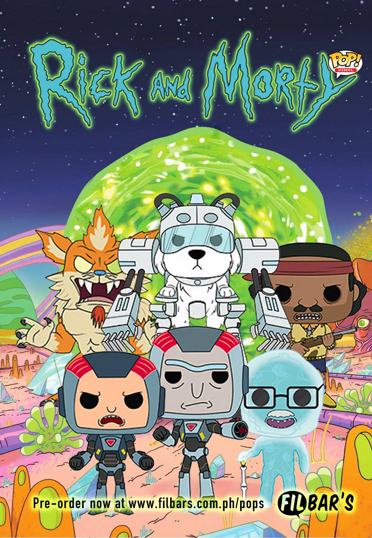 Filbar's Online - NEW! RICK AND MORTY Funko POP! Vinyl...