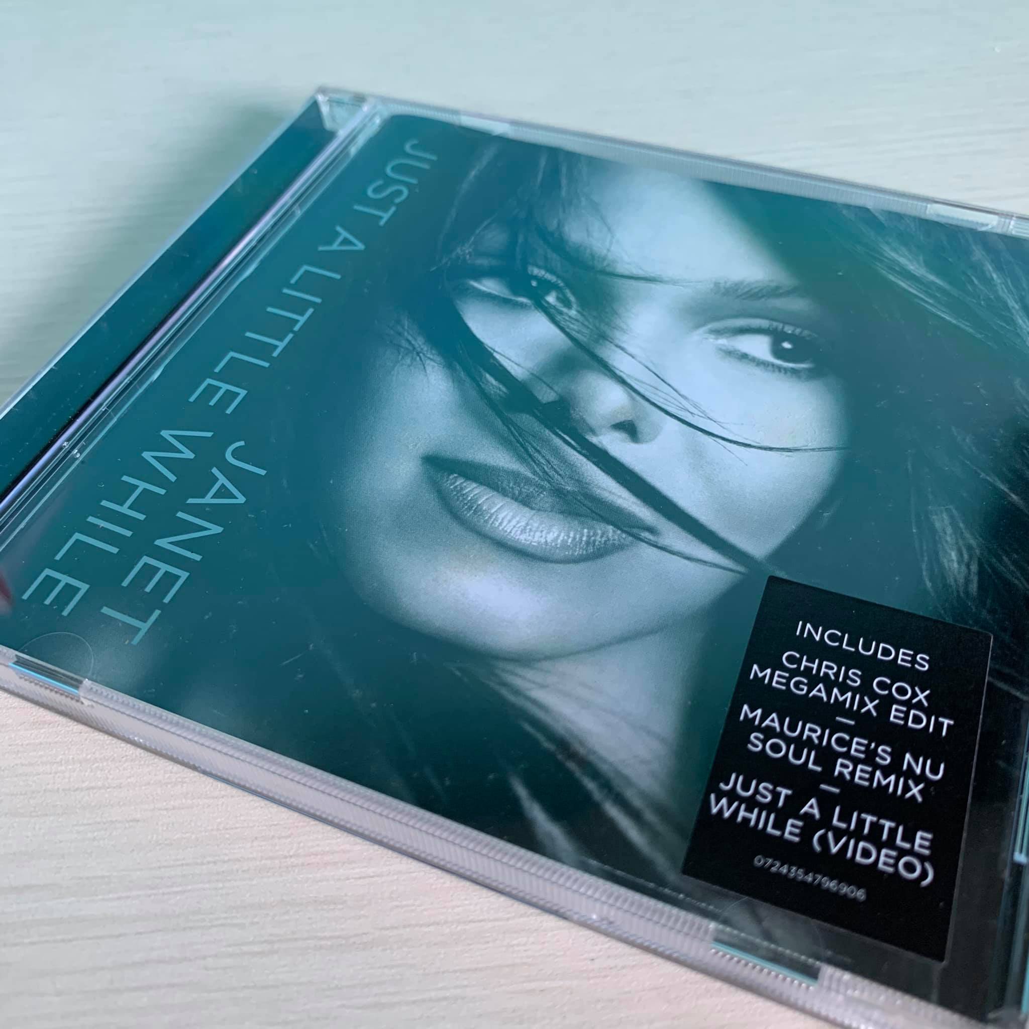 Janet Jackson - Just A Little While CD single, made in the EU 
