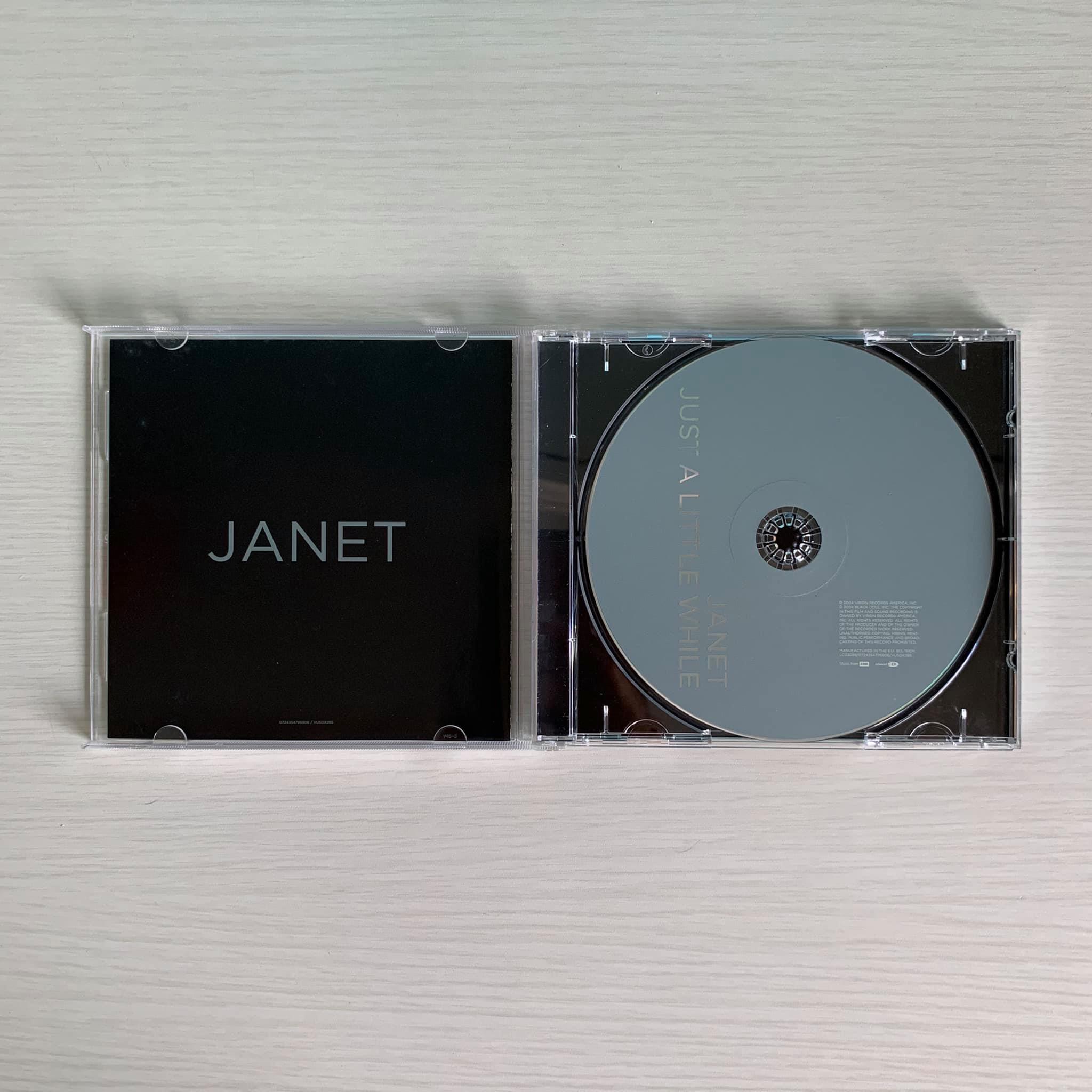 Janet Jackson - Just A Little While CD single, made in the EU 