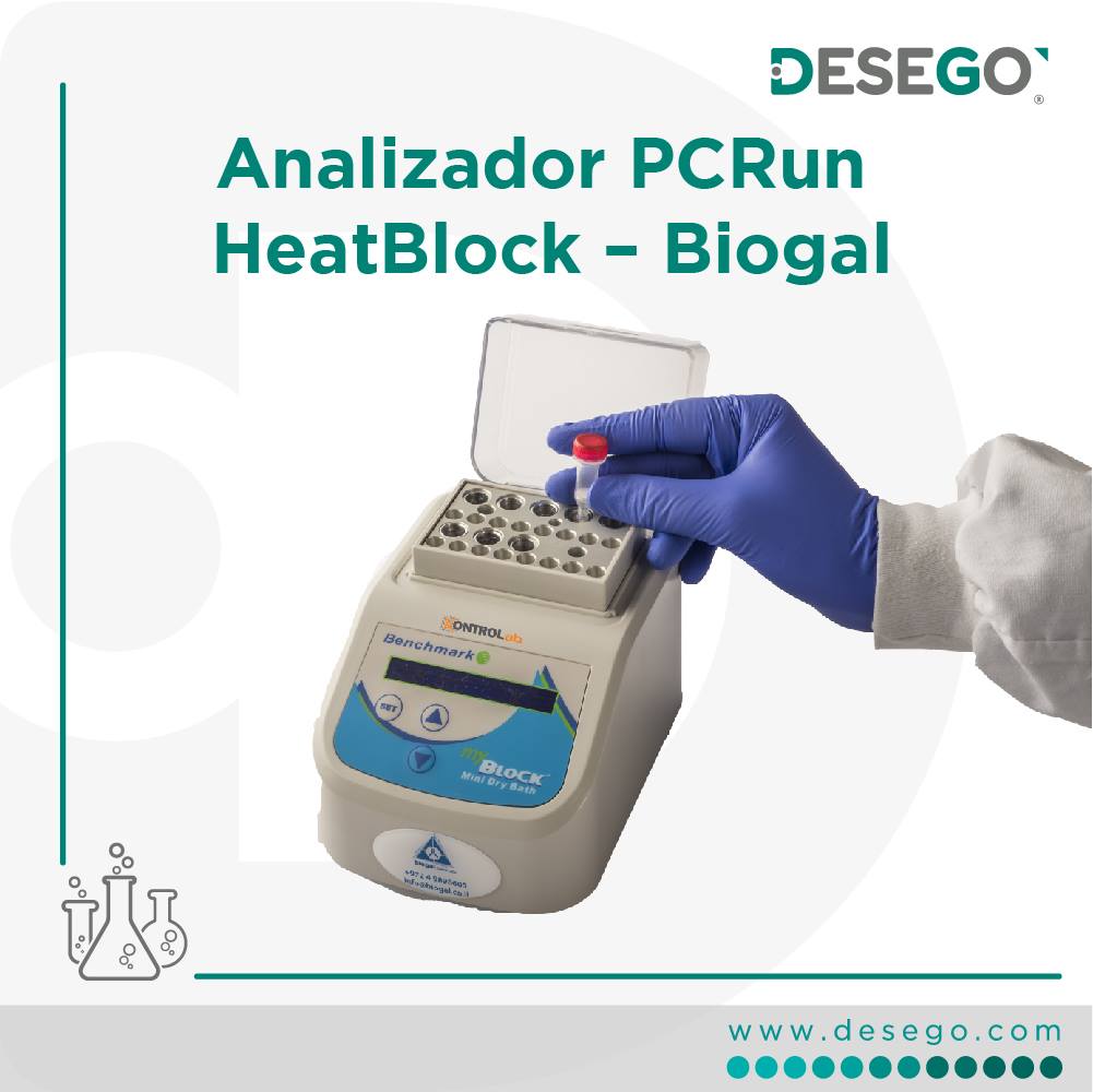 Desego Vet - 🐈🐕Analizador PCRun HeatBlock – Biogal🐈🐕 PCR...
