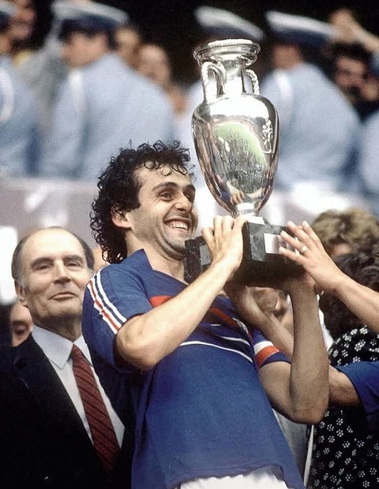 Michel Platini champion d'Europe 1984