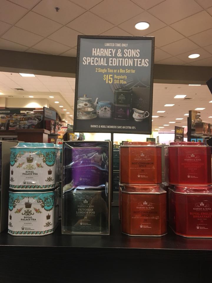 Barnes & Noble - Enjoy our Harney and Sons hot tea tins,... | Facebook