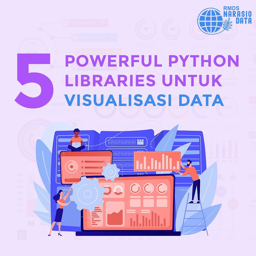 Narasiodata - Mau visualisasi data? Yuk simak 5 Libraries...