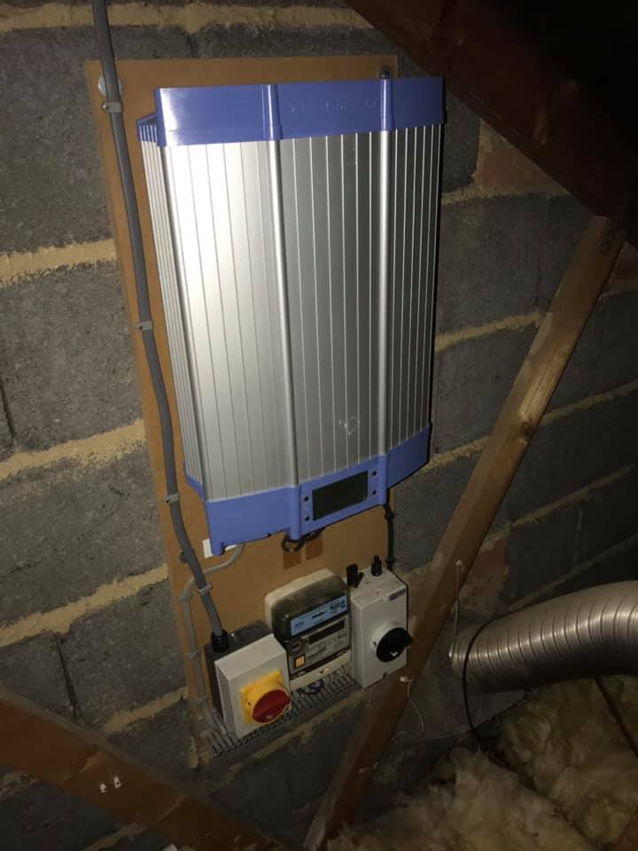Solar inverter , L.E.D loft light... - Leeds City Electrical